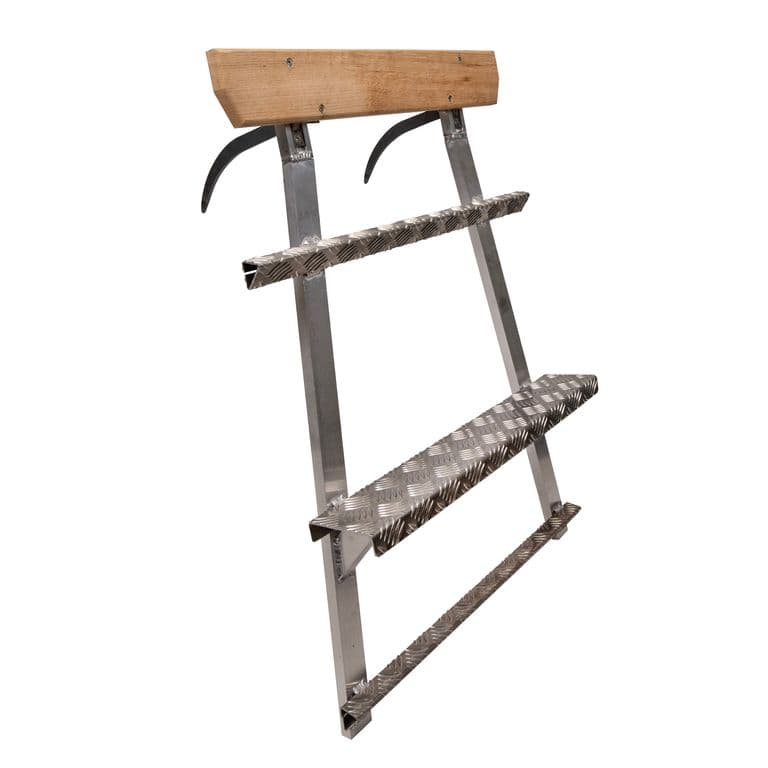 Rietdekstoel, houten plateau 120x550x800 mm